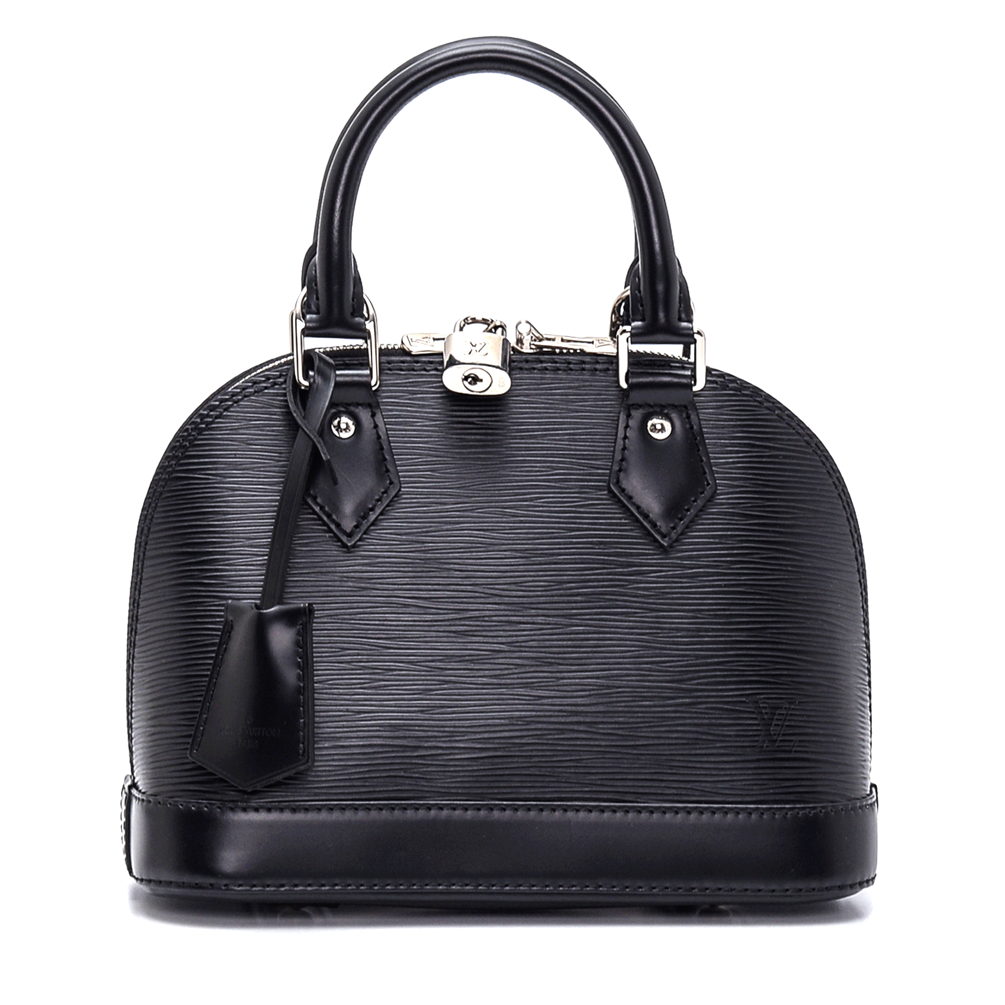 Louis Vuitton - Black Epi Leather Alma BB Bag